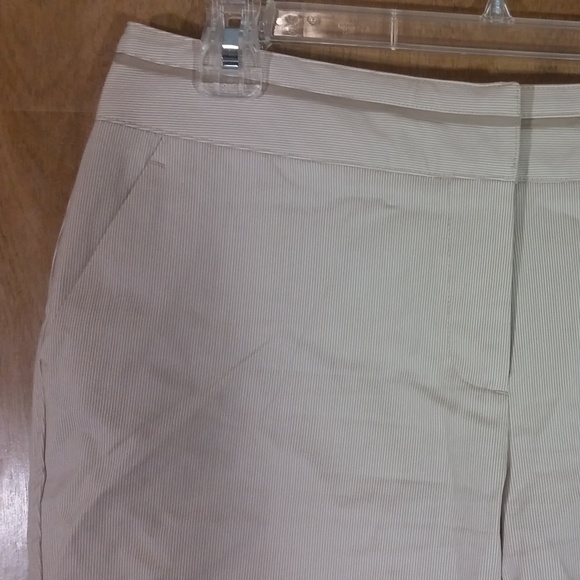 Light tan/brown pinstripe pants - Picture 5 of 8